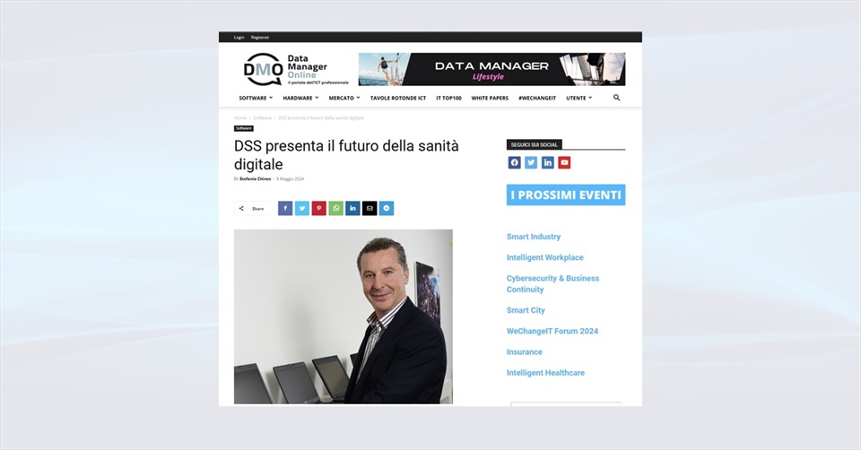 DSS presenta il futuro della sanità digitale